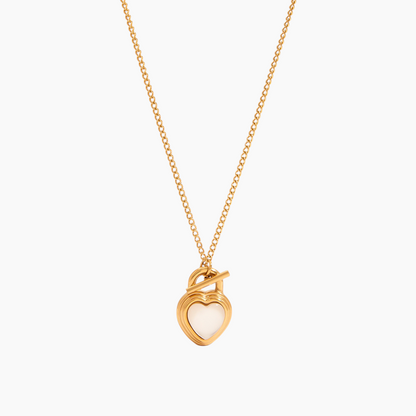 Luna Heart Pendant Necklace