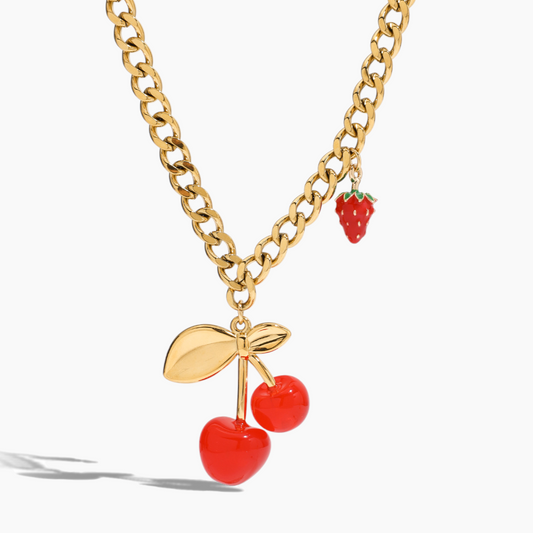 Berry Sweet Charm Necklace