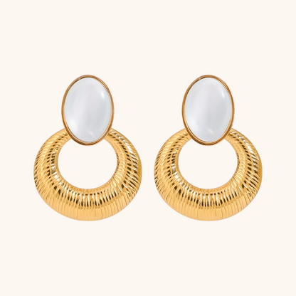 Lunar Halo Earrings
