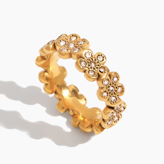 Bloomlight Crystal Ring
