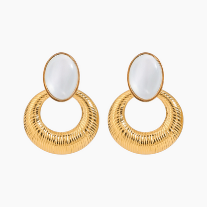 Lunar Halo Earrings