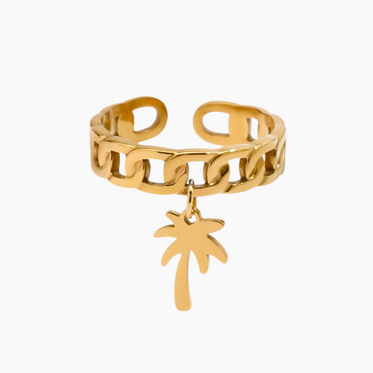 Palm Breeze Chain Ring