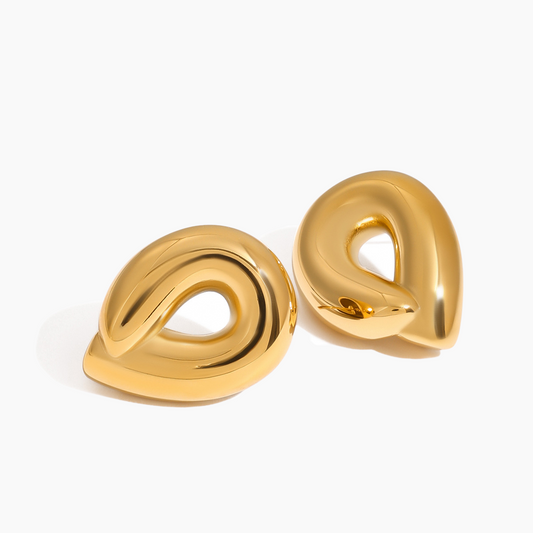 Molten Tide Drop Earrings