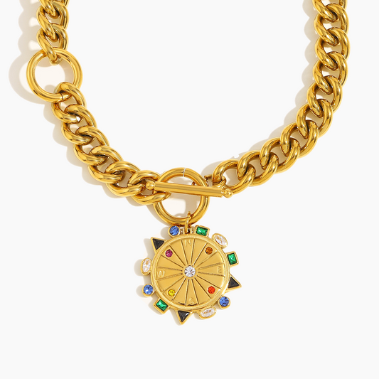 Solstice Spin Necklace