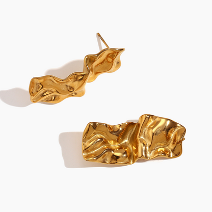 Molten Flow Statement Earrings