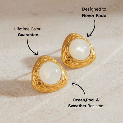 Moonstone Tide Earrings