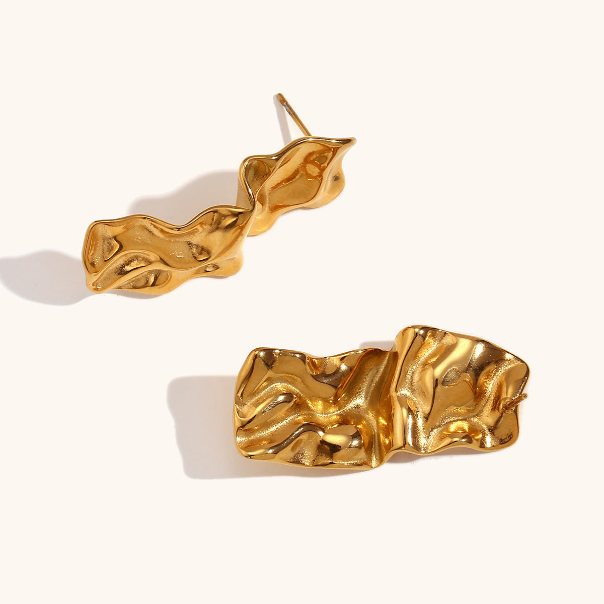 Molten Flow Statement Earrings