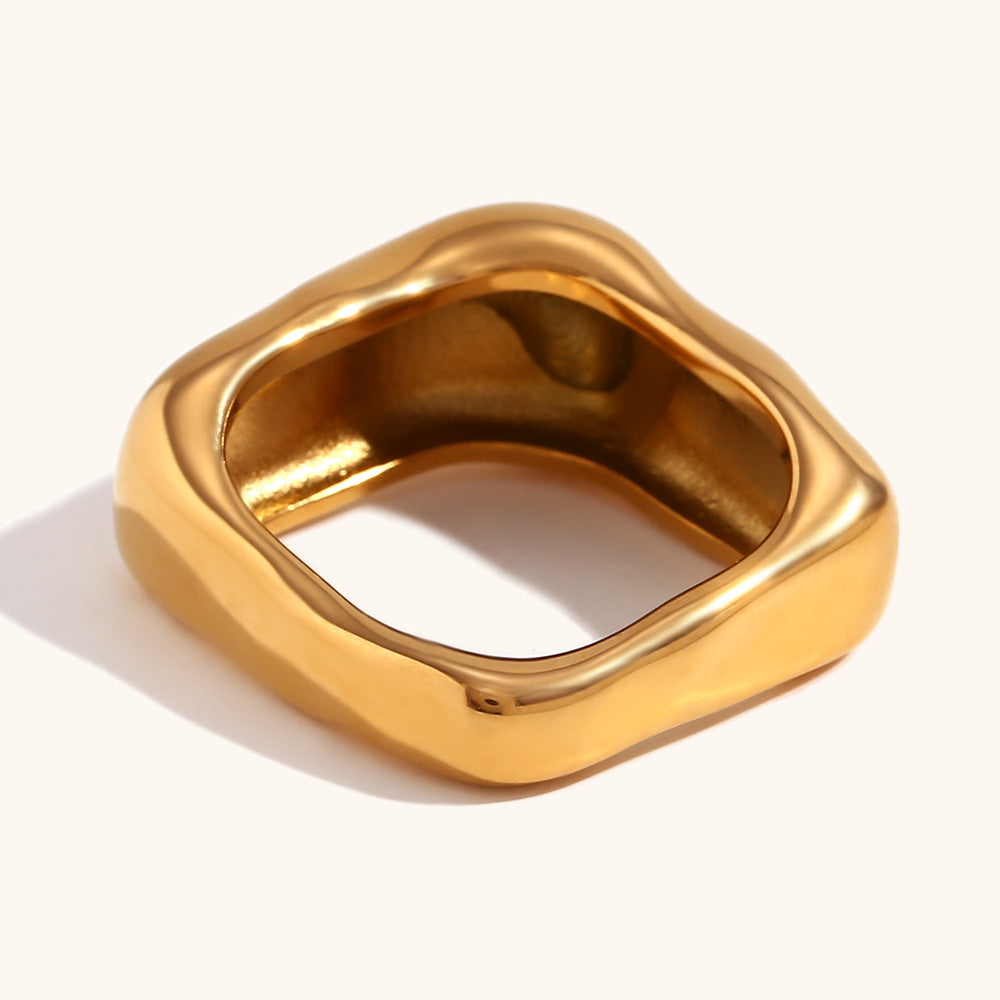 Bold Sculpted Dome Ring