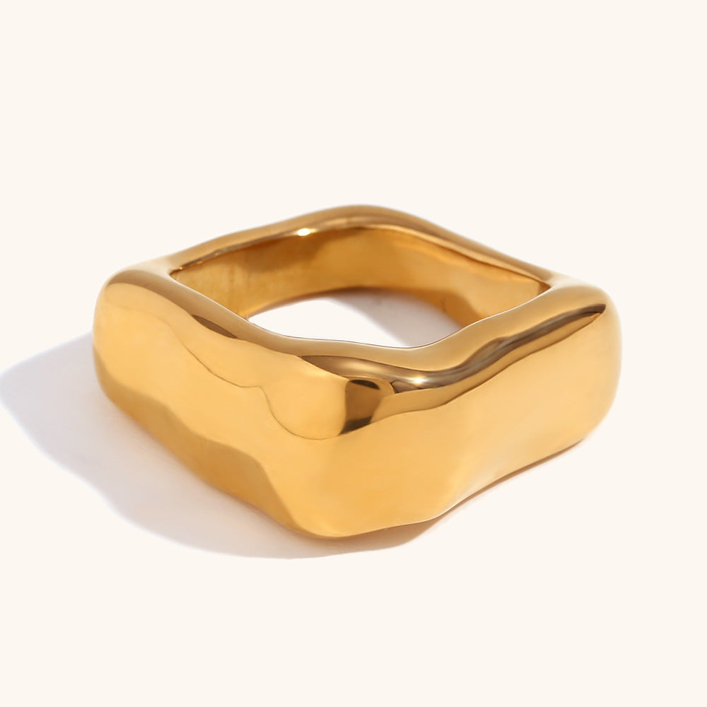 Bold Sculpted Dome Ring
