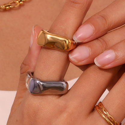Bold Sculpted Dome Ring