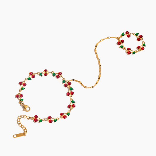 Cherry Bloom Bracelet
