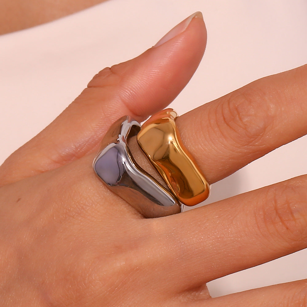 Bold Sculpted Dome Ring