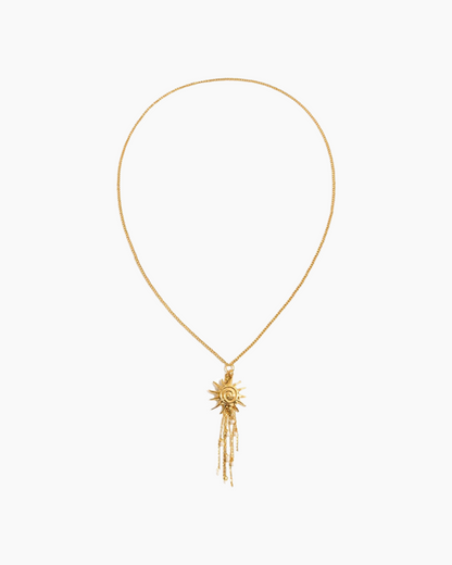 Solar Radiance Tassel Necklace