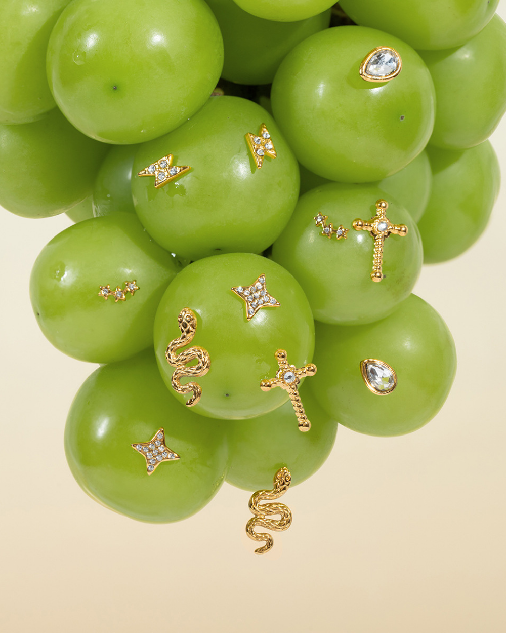 Starlight Spark Trio Stud Earrings