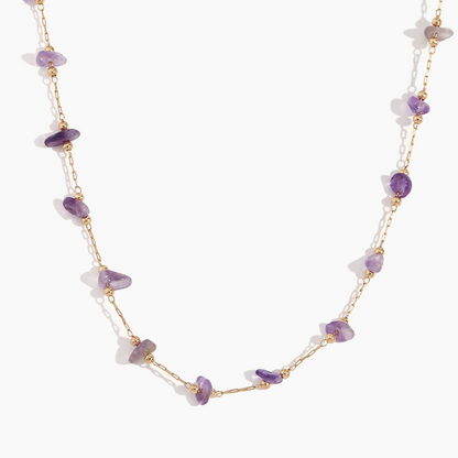 Aurora Pebble Pendant Necklace