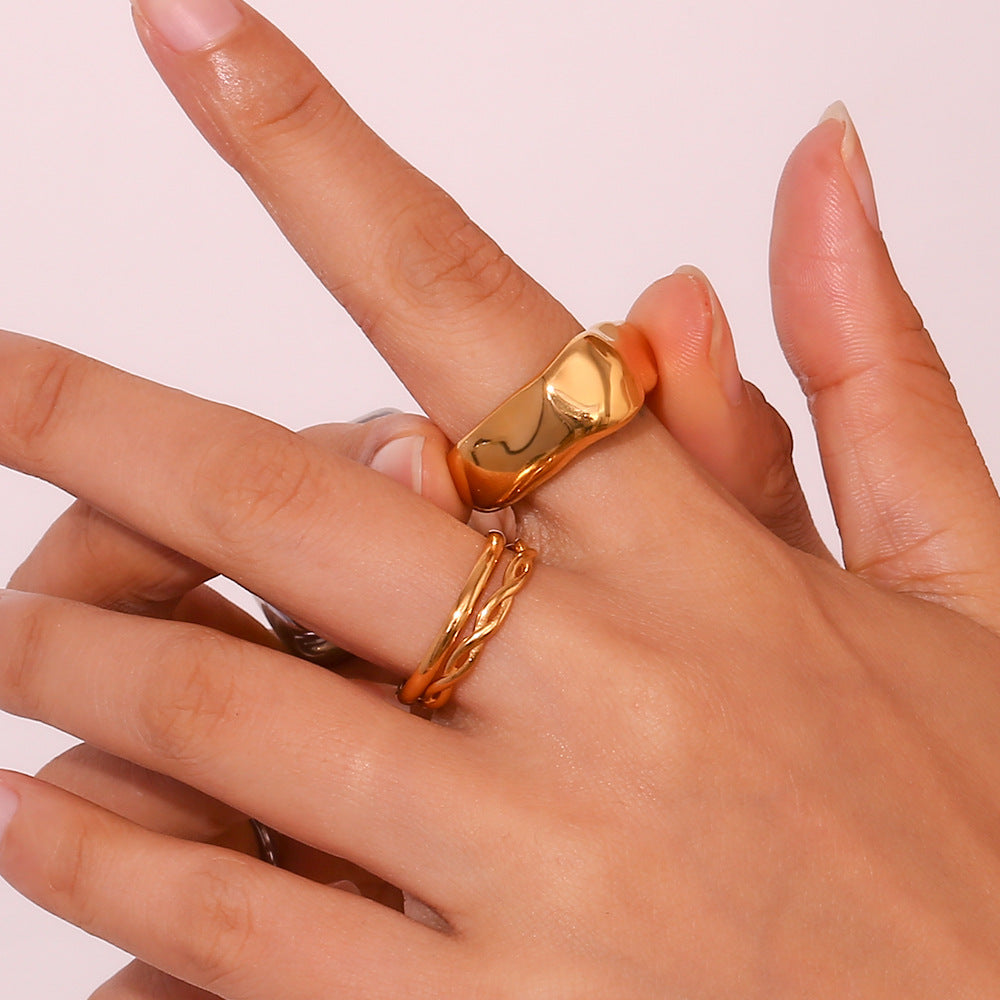 Bold Sculpted Dome Ring