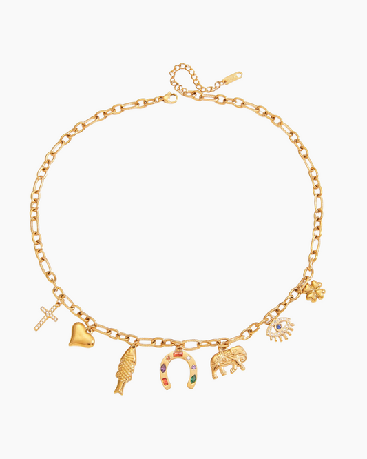 Fortune Amulet Charm Necklace