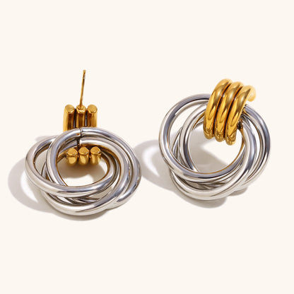 Luna Interlock Earrings