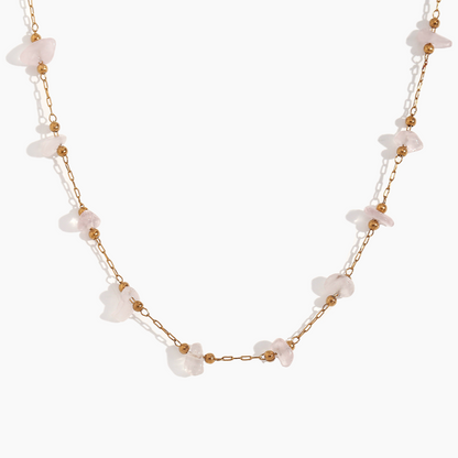 Aurora Pebble Pendant Necklace