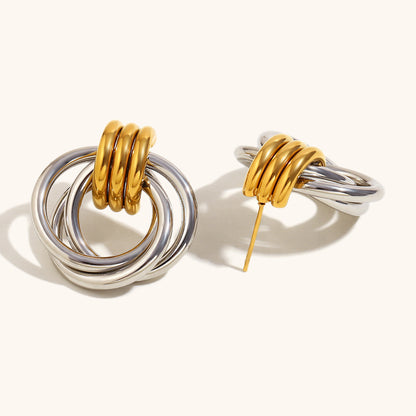 Luna Interlock Earrings
