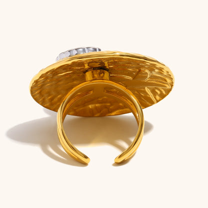Ocean Relic Statement Ring