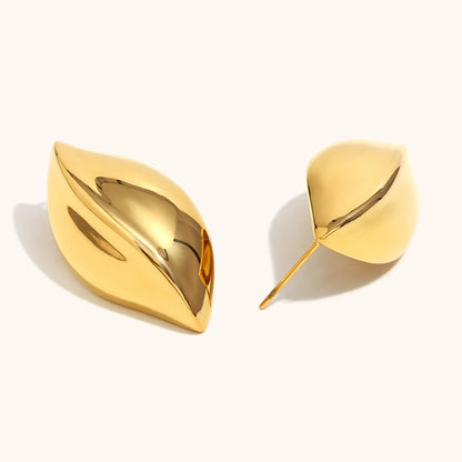 Gilded Leaf Earrings