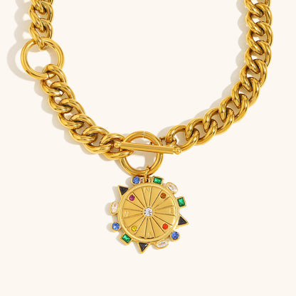 Solstice Spin Necklace