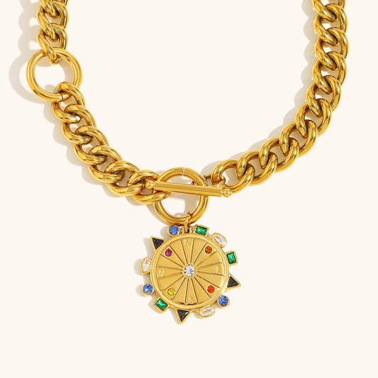 Solstice Spin Necklace
