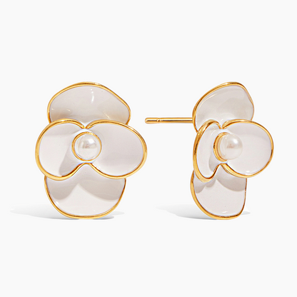 Petal Pearl Bloom Studs