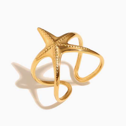 Starfish Embrace Ring