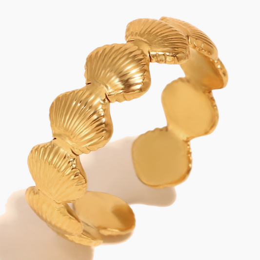 Ocean Whisper Shell Ring