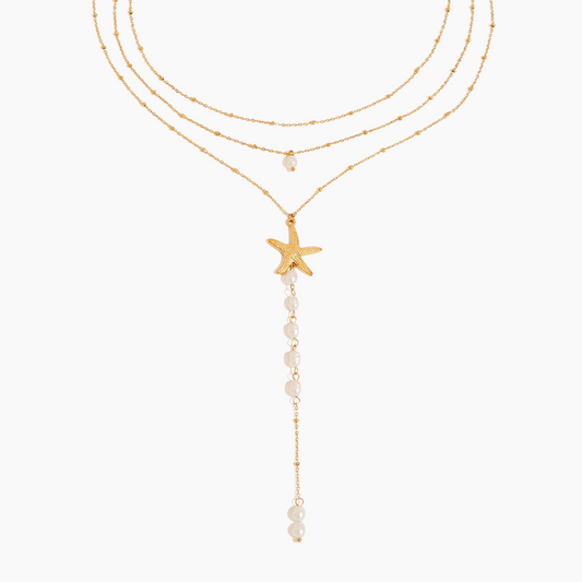 Starry Tide Layered Necklace