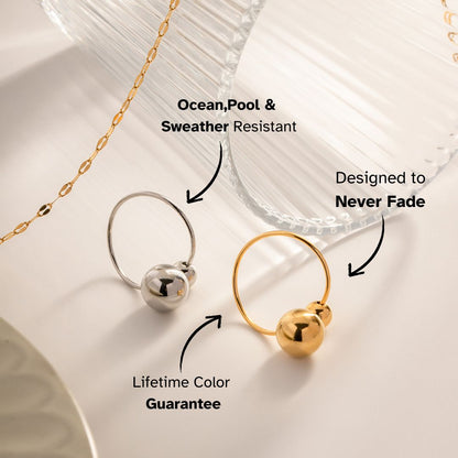 Twin Orbs Galaxy Ring