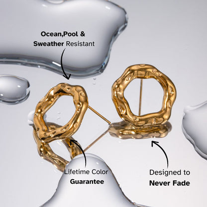 Tideworn Loop Studs