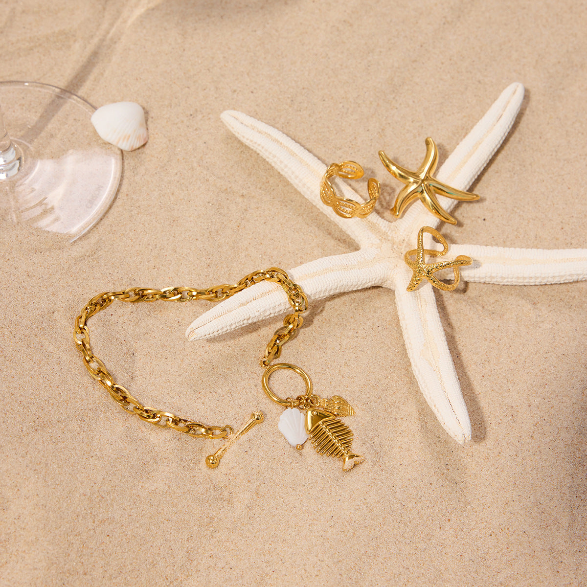 Tidebone Charms Bracelet