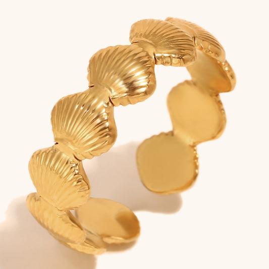 Ocean Whisper Shell Ring