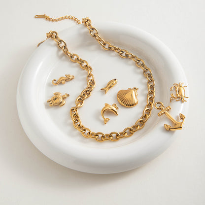 Bold Tides Chain Necklace