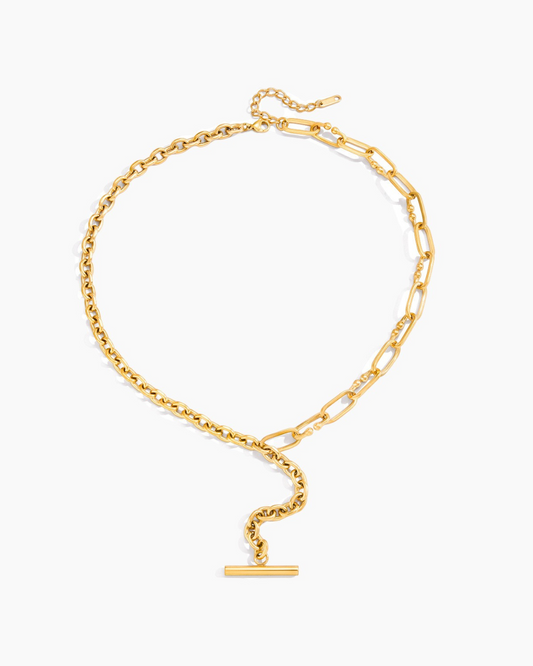 Bold Link Toggle Necklace