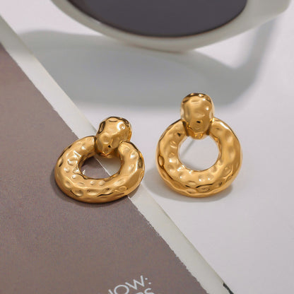 Molten Loop Earrings