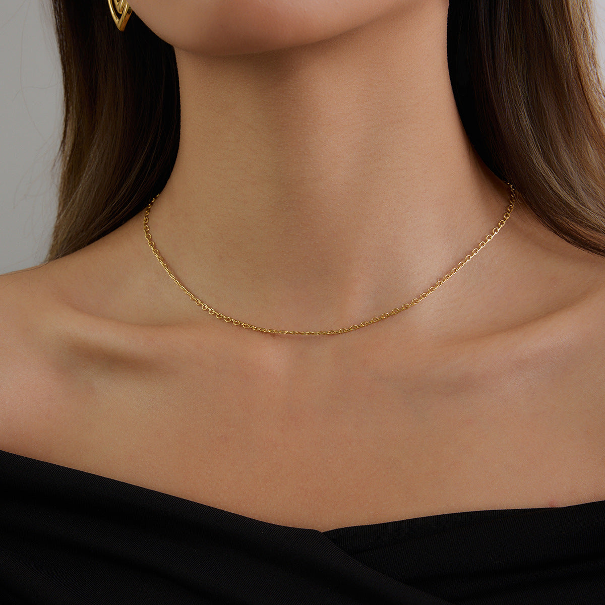 Solstice Mini Dot Chain Necklace