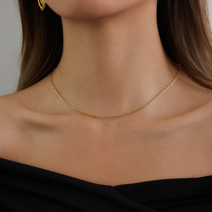 Solstice Mini Dot Chain Necklace
