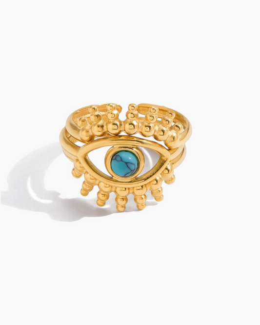 Celestial Eye Statement Ring
