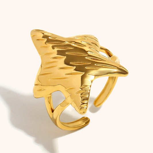 Starry Ocean Starfish Ring