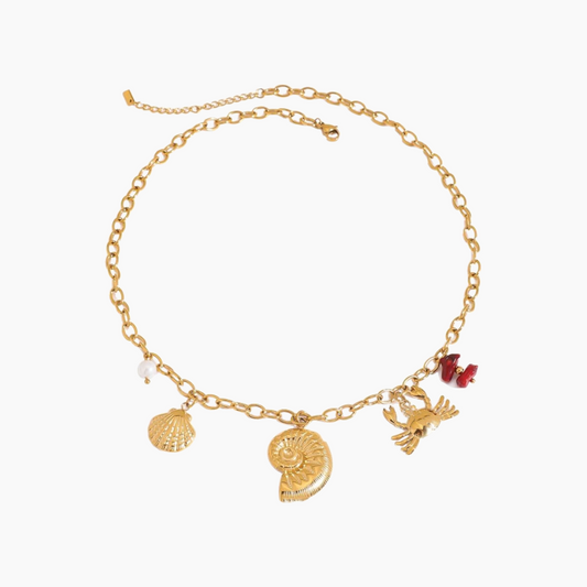Ocean Relic Charm Necklace