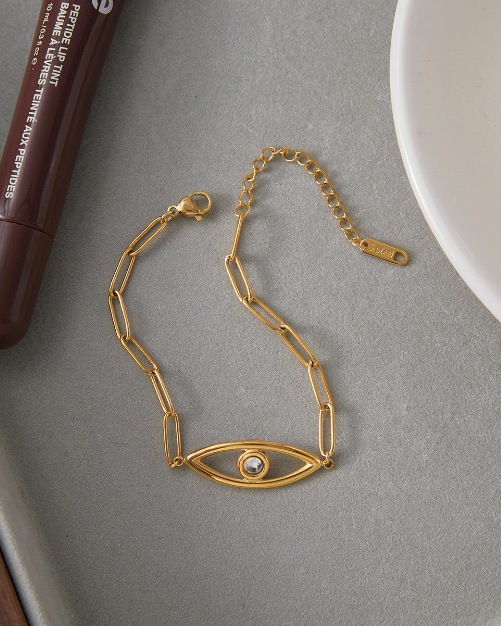 Minimal Guardian Eye Bracelet