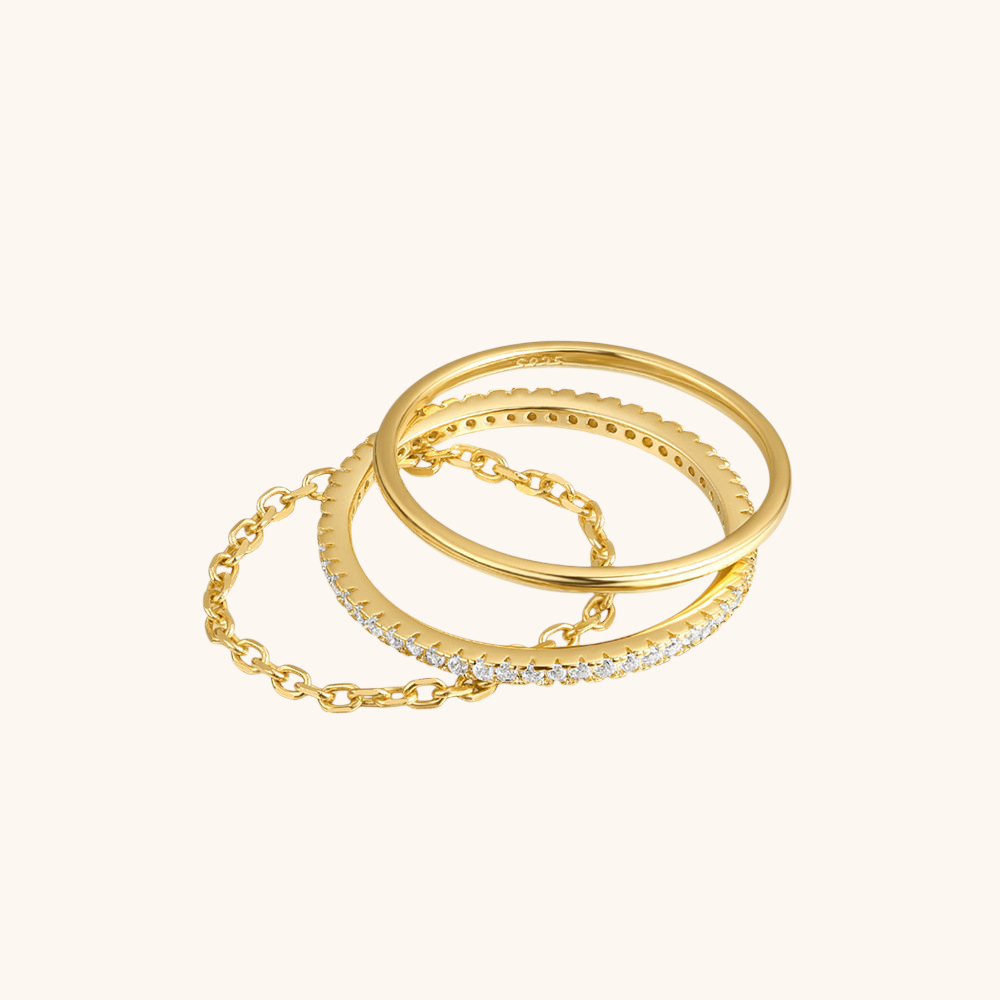 Minimalist Stacking Ring Set