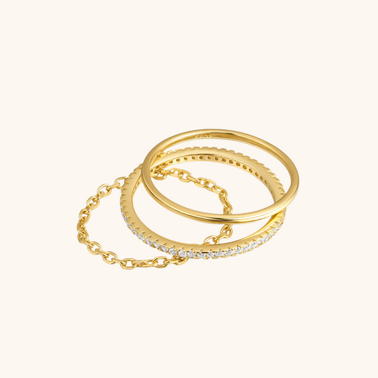 Minimalist Stacking Ring Set