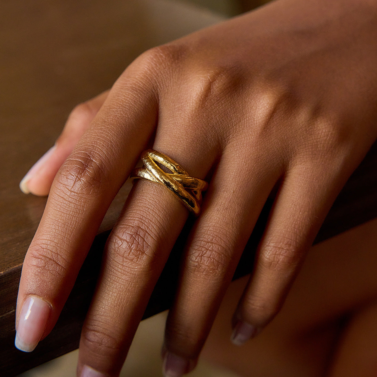 Entwine Texture Ring