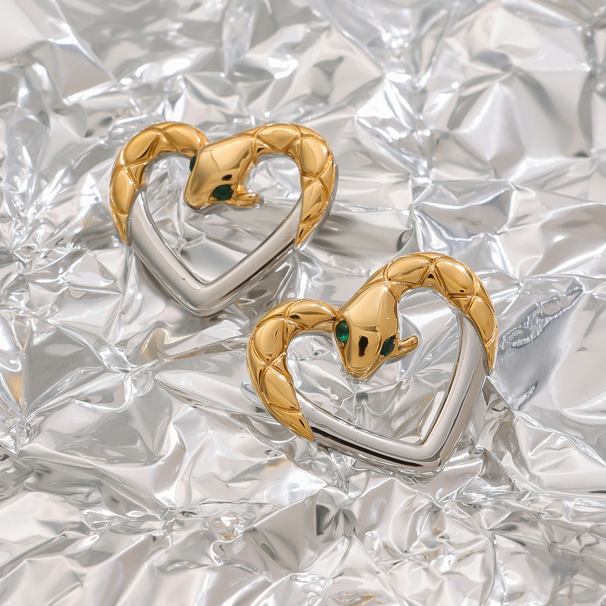 Serpent's Heart Earrings