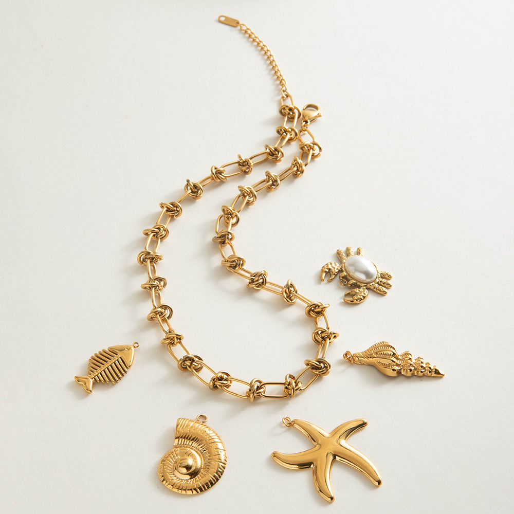 Tidal Knot Necklace